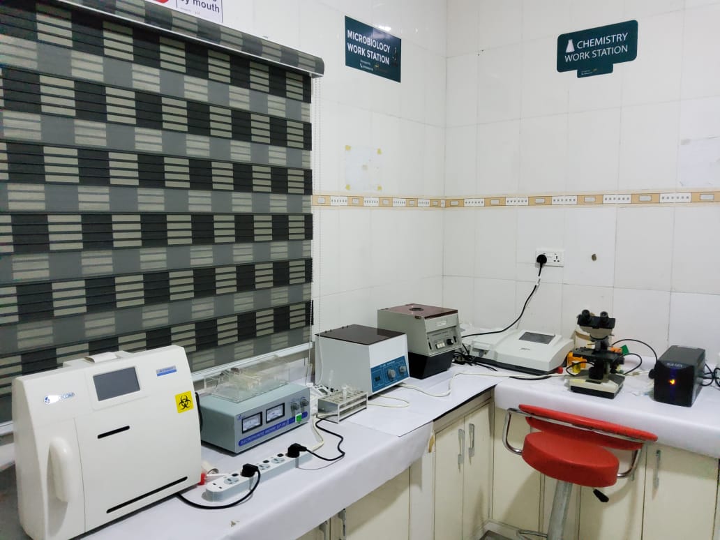 Microbiology and chemistry laboratory workstations